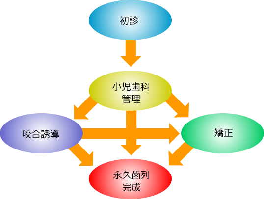 歯並び矯正図